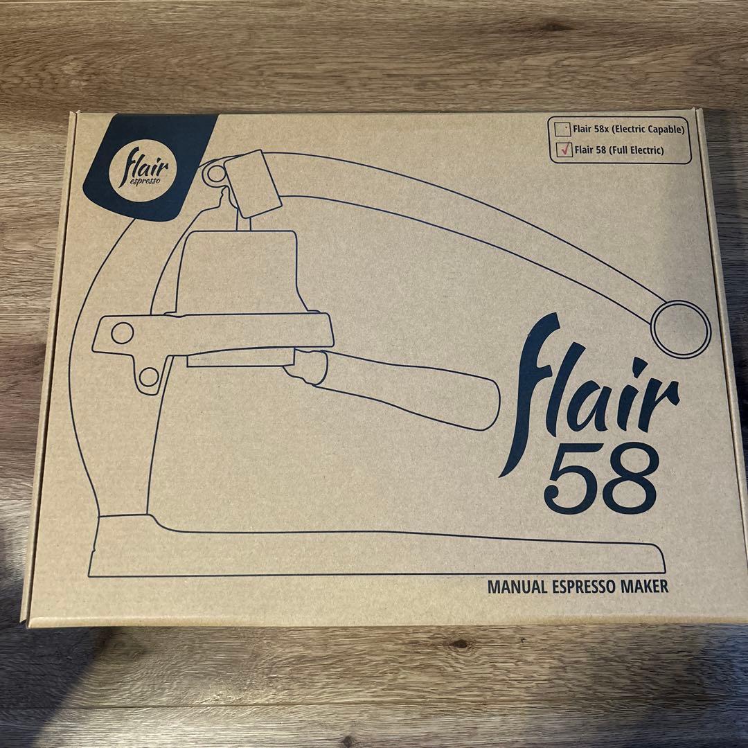 【新品未開封】フレア58 flair 電気式　手動エスプレッソメーカー