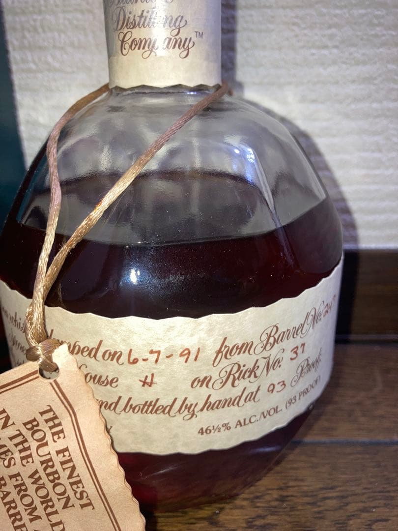Blanton’s 1991年 シングルバレル バーボン 750ml/46.5%