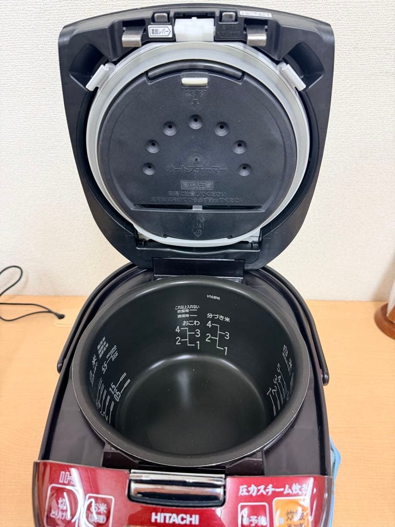 日立 IH炊飯器 RZ-TS102M 1.0L 2019年製 打込鉄釜