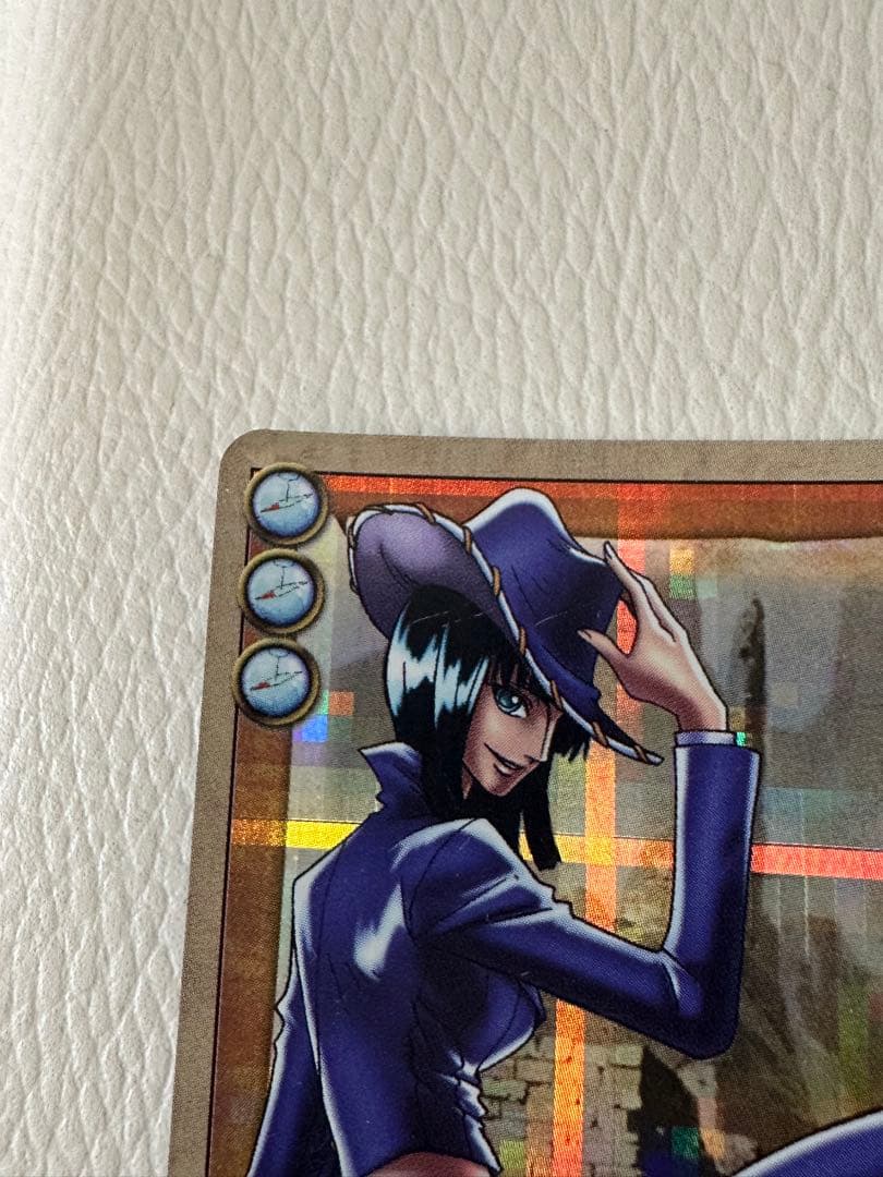 旧裏　ワンピース ロビン トレーディングカード 2枚セット。