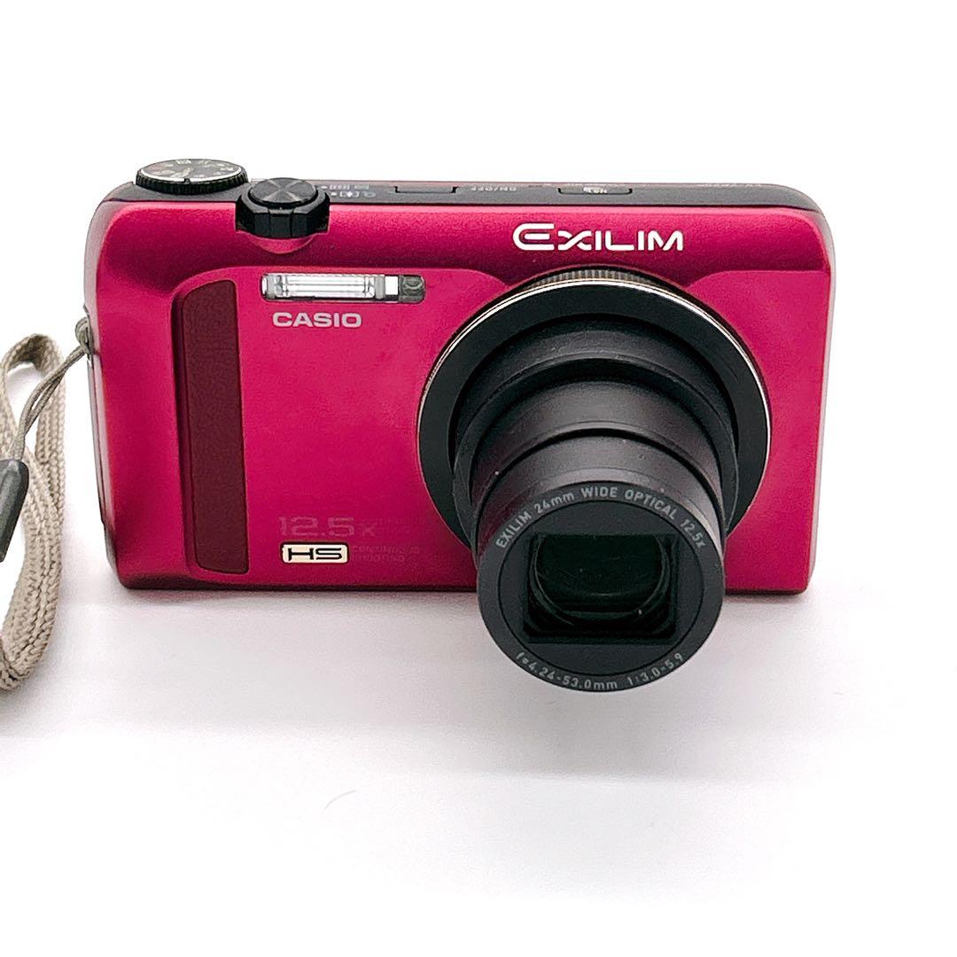 動作品　CASIO EXILIM EX-ZR200 ピンク　コンデジ　デジカメ