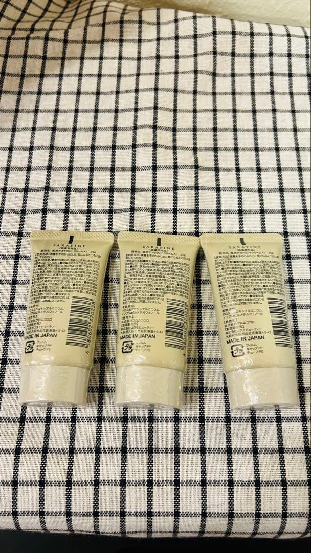 新品⭐︎SARAFINE 制汗クリーム 3個セット