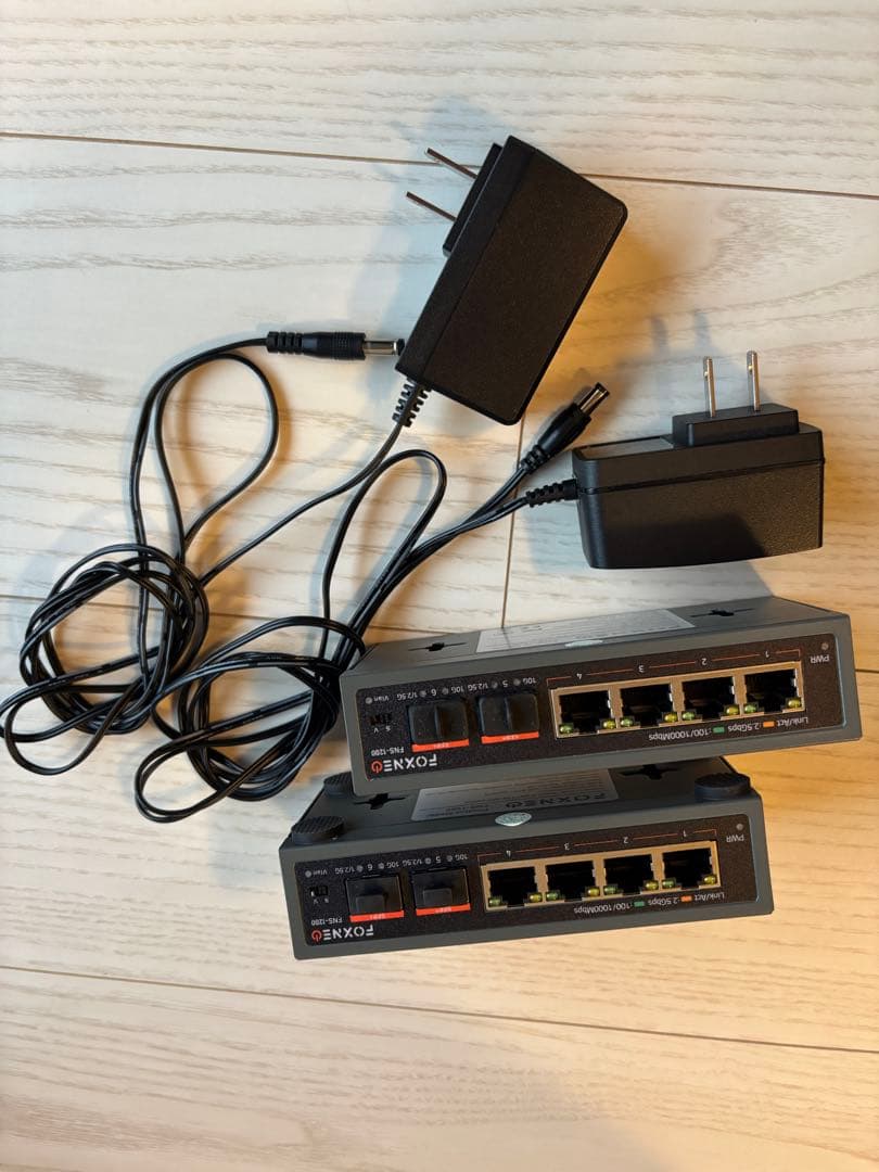 FOXNEO 6ポート スイッチングハブ