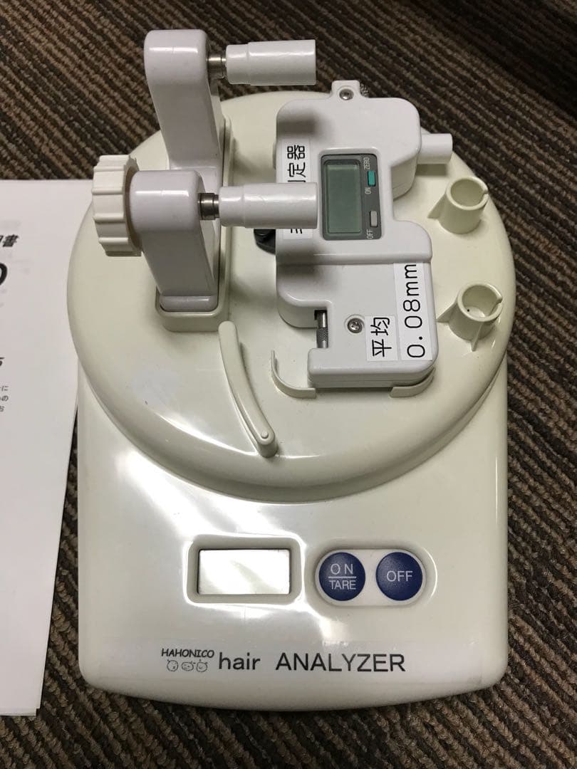 ハホニコ 毛髪測定器 強度
