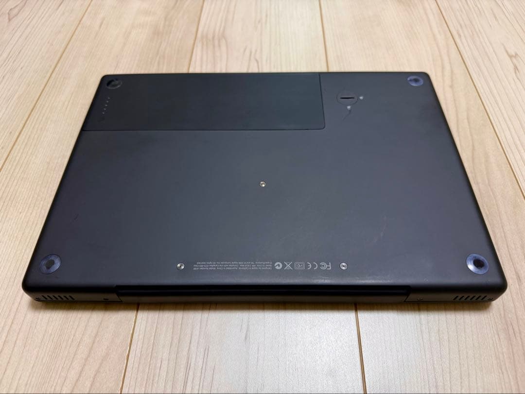 【ジャンク】MacBook Late 2006 13 インチ 黒 マウス