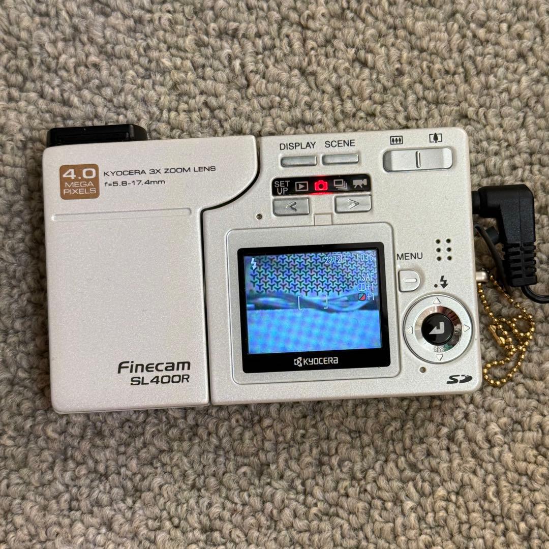 d*9様 京セラ Finecam SL400R デジタルカメラ