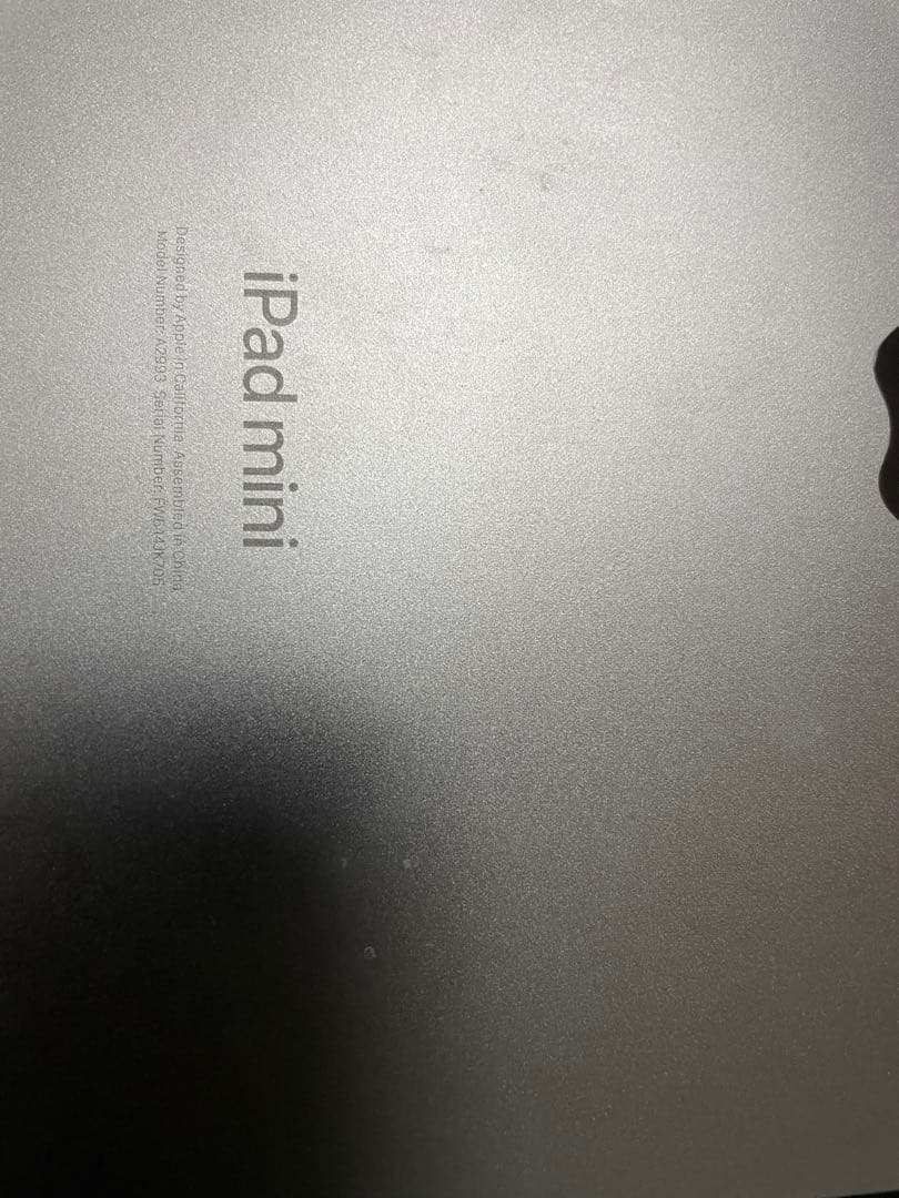 iPad mini 第7世代　Wi-Fiモデル　128GB ブルー　※ジャンク