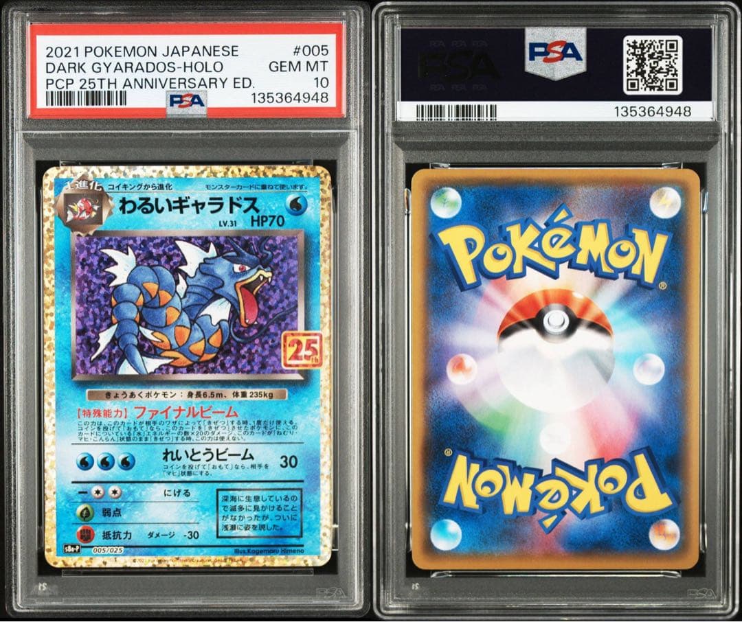 【PSA10】ポケモンカード　わるいギャラドス　25th プロモ　25周年