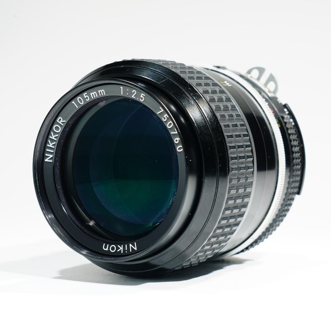 【極美品】動作◎ ニコン Ai Nikkor 105mm F2.5 760