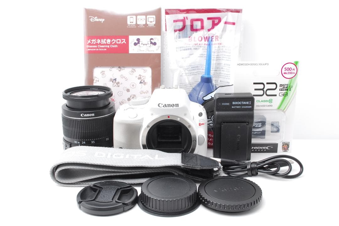 【極上品】Canon Kiss X7　ホワイト　スマホ転送　小型軽量　動画