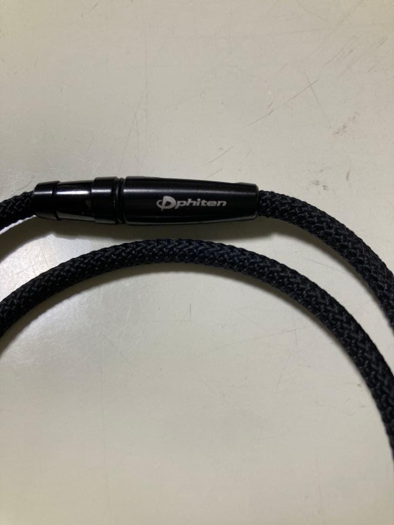 ファイテン RAKUWAネックX100 リーシュモデル シルバー