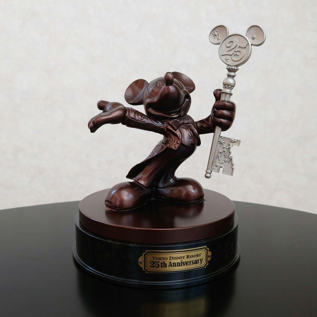 東京ディズニーリゾート 25周年限定 ブロンズ像 ミッキー Disney