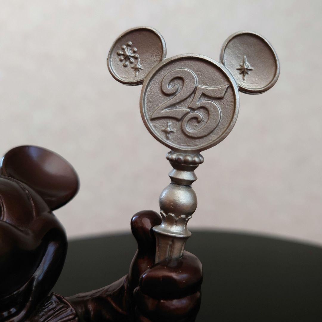 東京ディズニーリゾート 25周年限定 ブロンズ像 ミッキー Disney