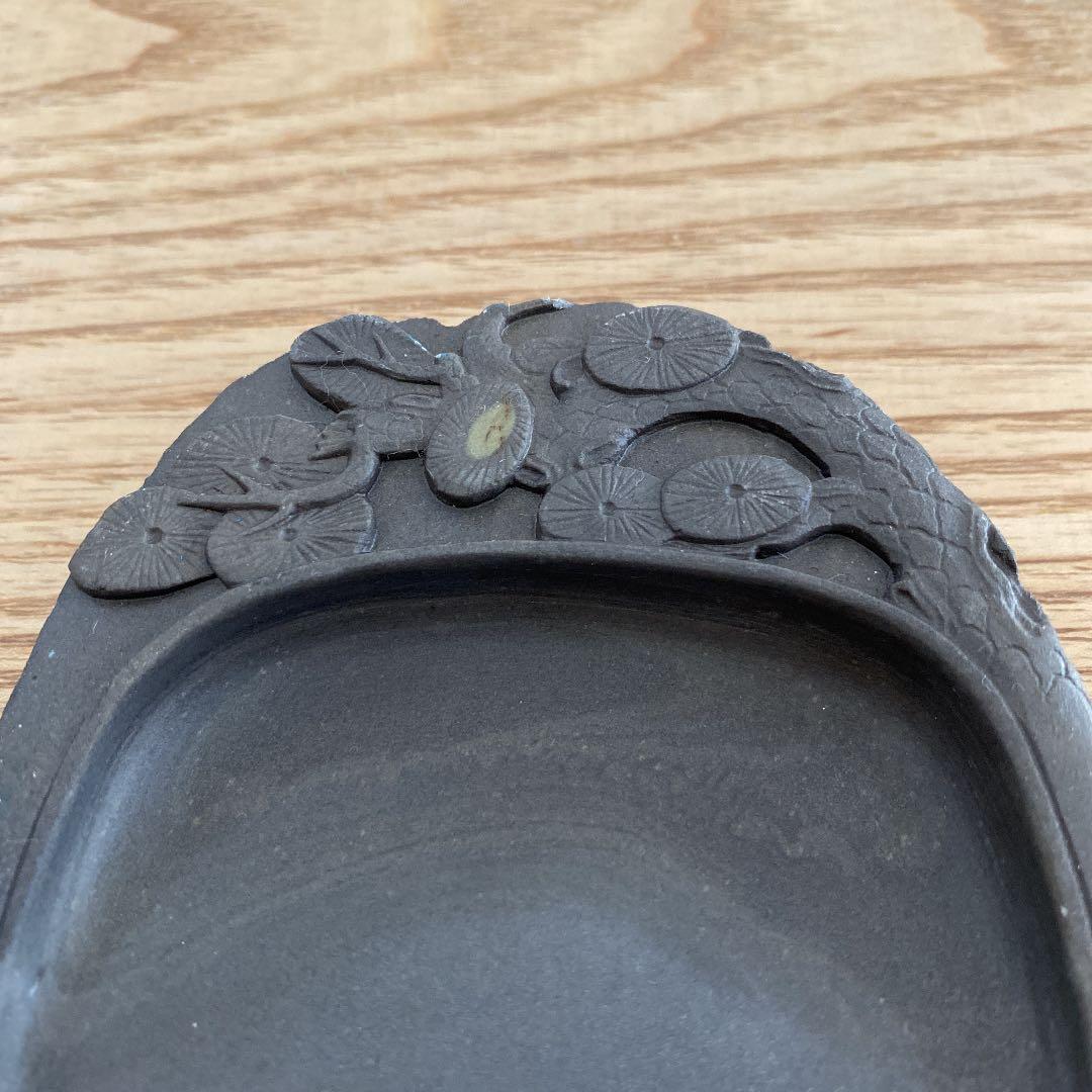梅花坑作 硯 箱無しの未使用品