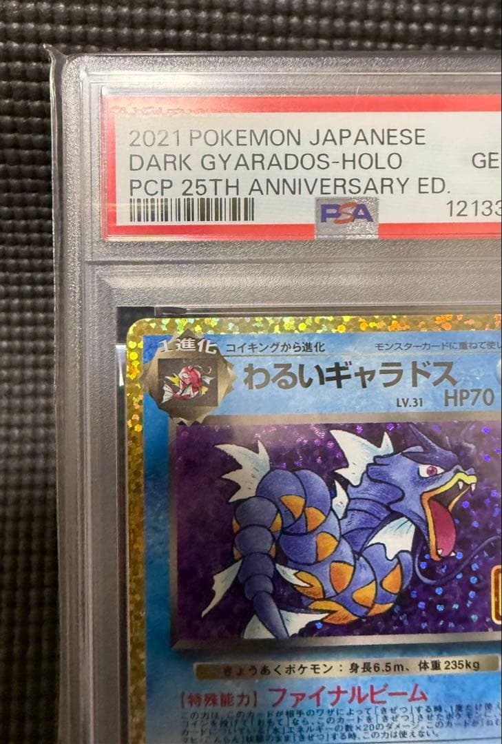 ポケカ　 わるいギャラドス　25th ANNIVERSARY PSA10