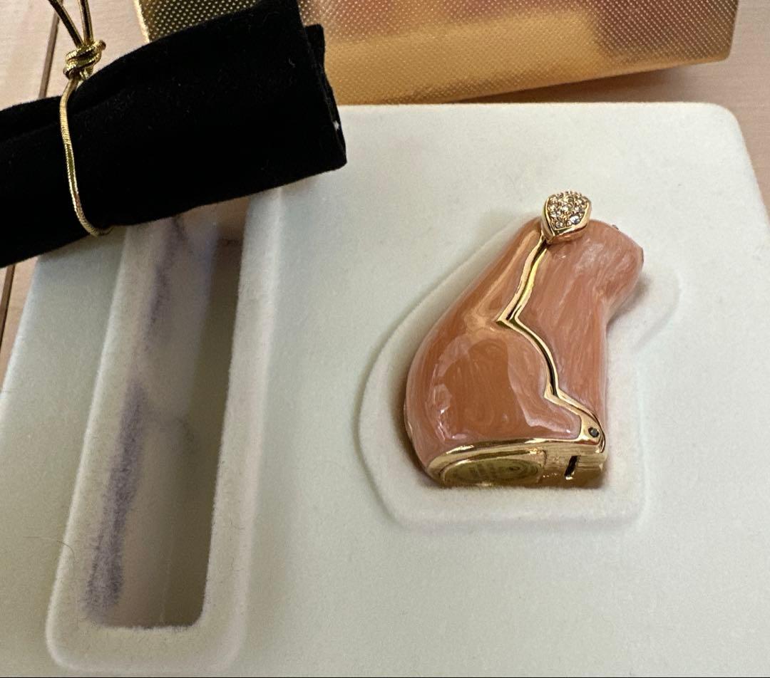 激レア ESTEE LAUDER 練り香水 ブタ 豚 pig レトロ 香水