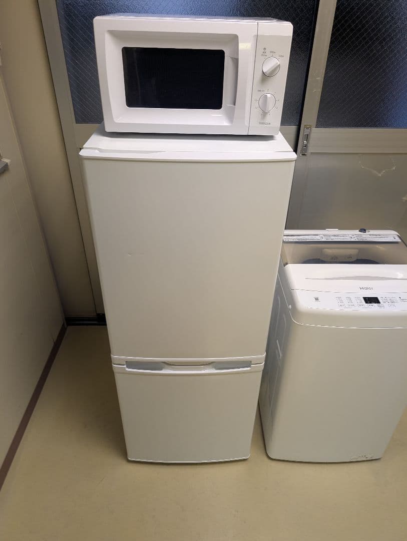 【21・22年製】冷蔵庫&洗濯機&電子レンジ3点セット※一部地域配送設置無料