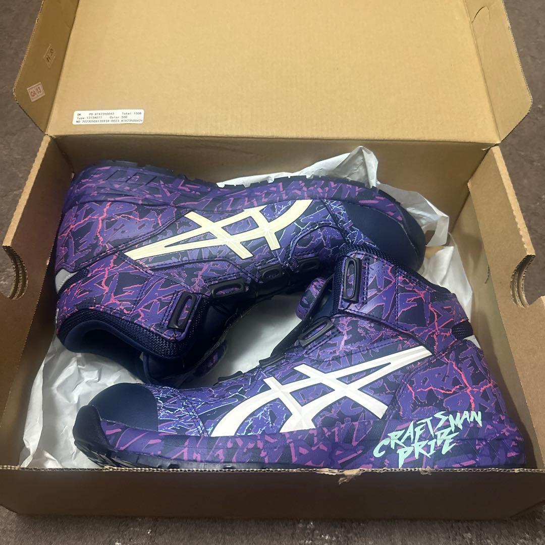 安全靴 ASICS WINJOB CP304 BOA MAGMA 26.5cm