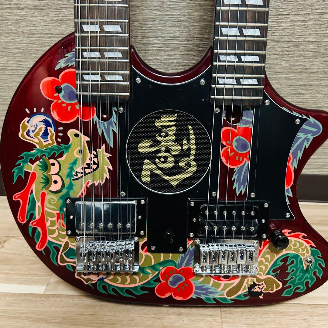FERNANDES ZO-3 ART ROCK Two Heaven Wネック