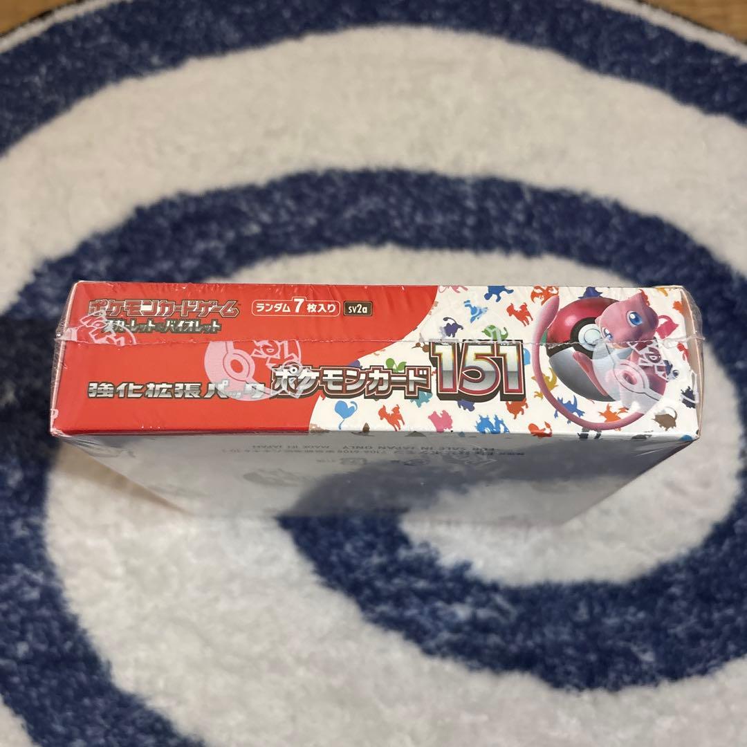 メ*男様 ポケモンカード 151 ミュウ シュリンク付き box