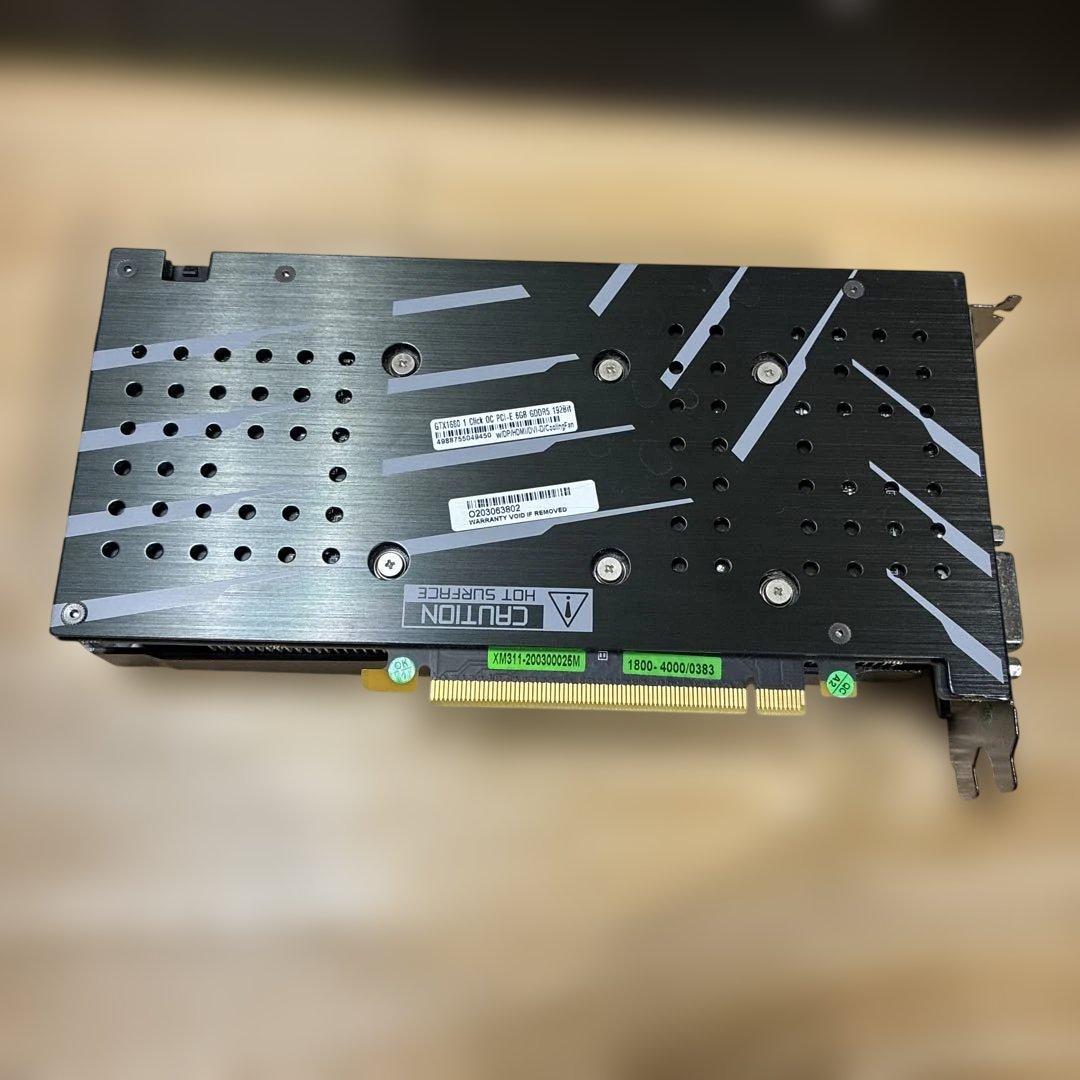 玄人志向　GeForce GTX 1660 箱付き　動作確認済み