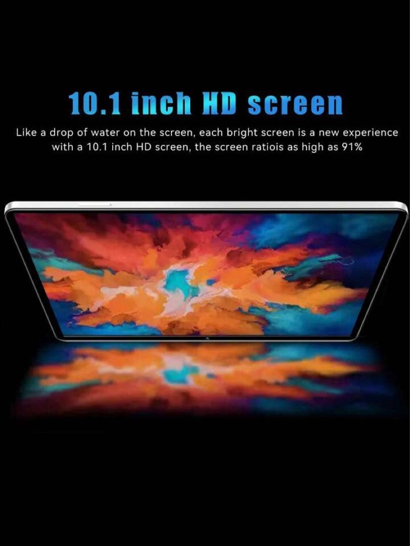 10.1インチ Androidタブレット 8GB RAM 128GB ROM