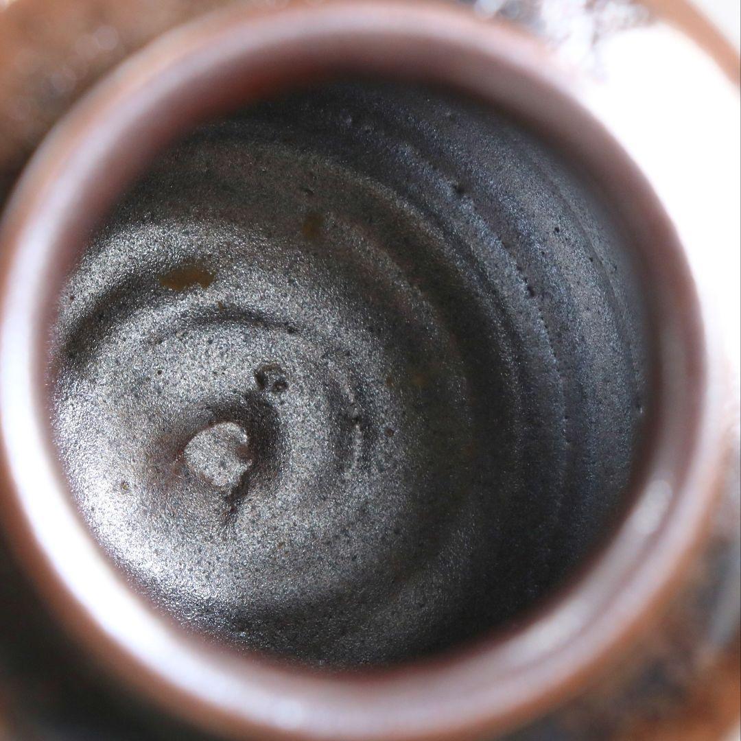 勝龍寺窯 大名物 初花写 肩衝茶入 細丸竜鳥襷緞子仕覆 茶道具　V1073