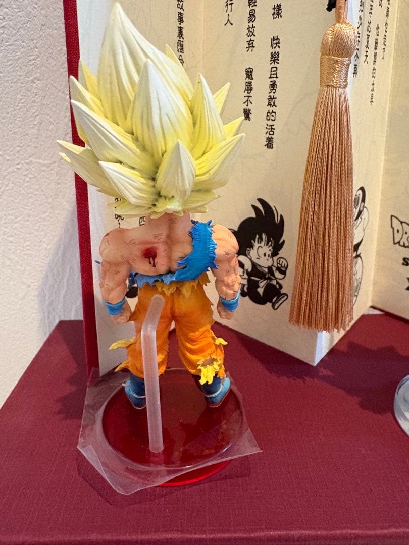 ドラゴンボール　ガレージキット　スタチュー　孫悟空　入手不可お守り栞　ワーコレ