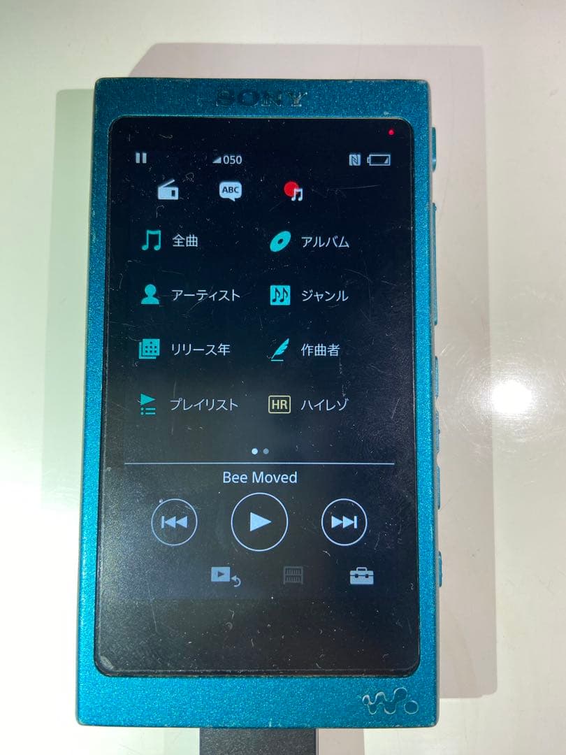 【動作確認済SONYウォークマン NW-A35 16GB＋スピーカー（ジャンク）