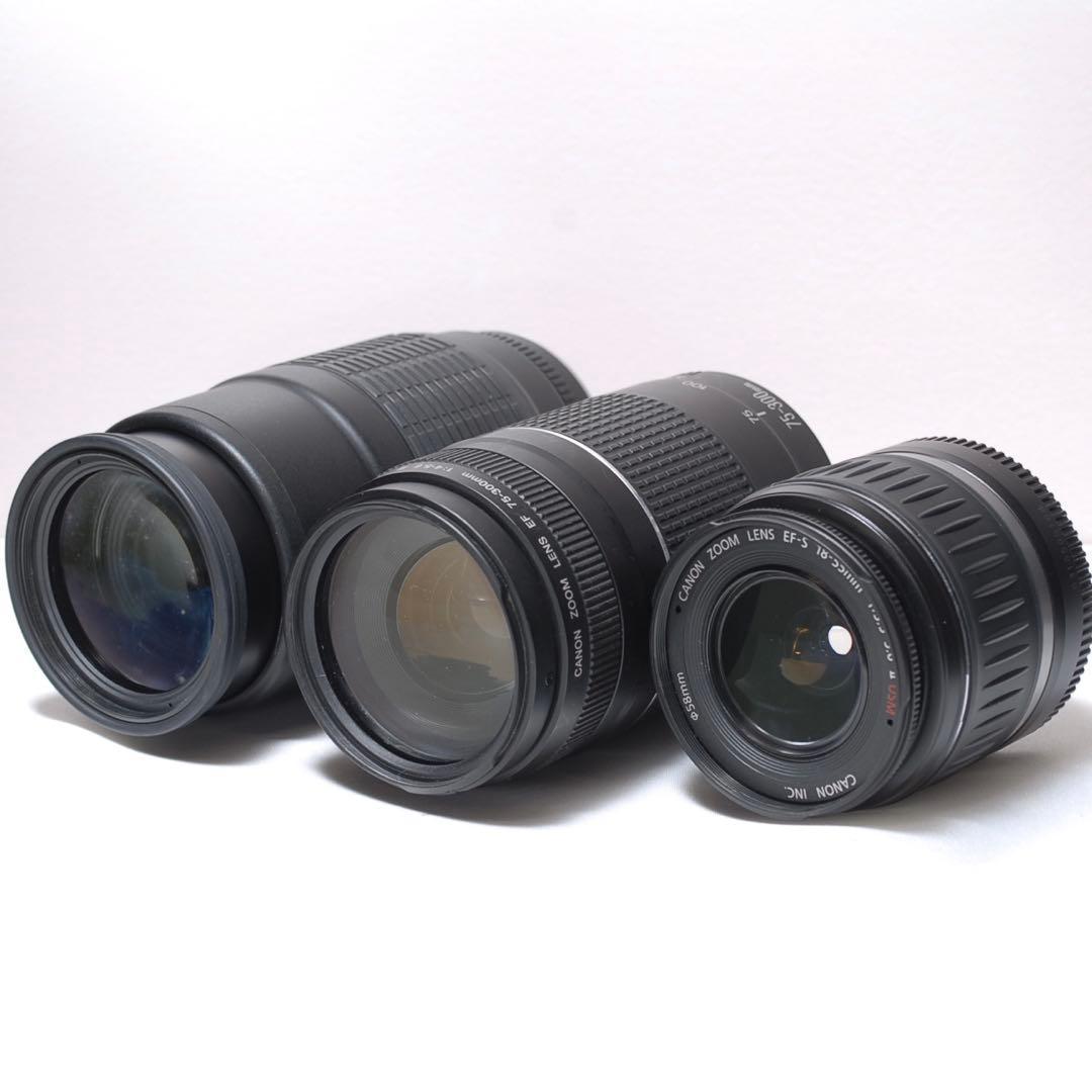 美品✨Canon Kiss X10✨4K動画撮影✨トリプルレンズ✨スポーツ観戦に