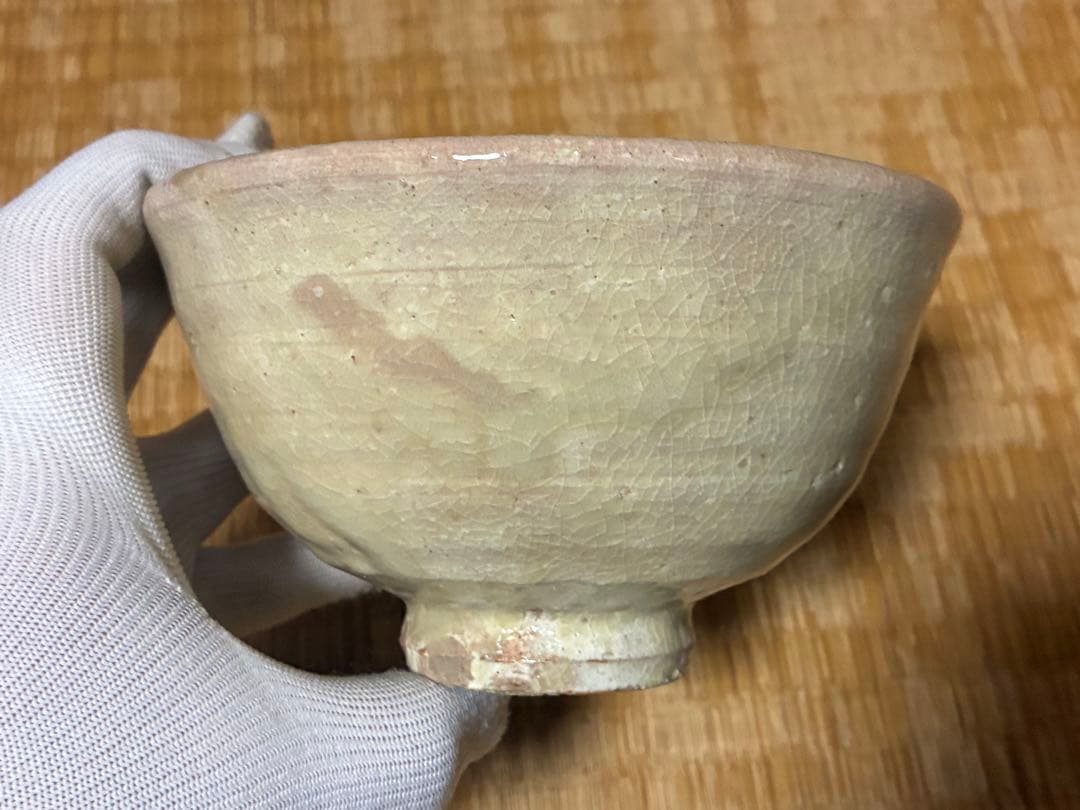 茶道具 古い 萩焼 井戸茶碗 作家物 共箱？