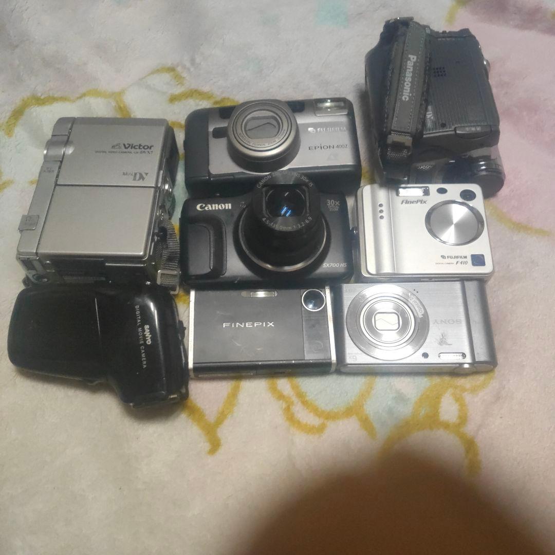 コンパクトデジタルカメラセットジャンク