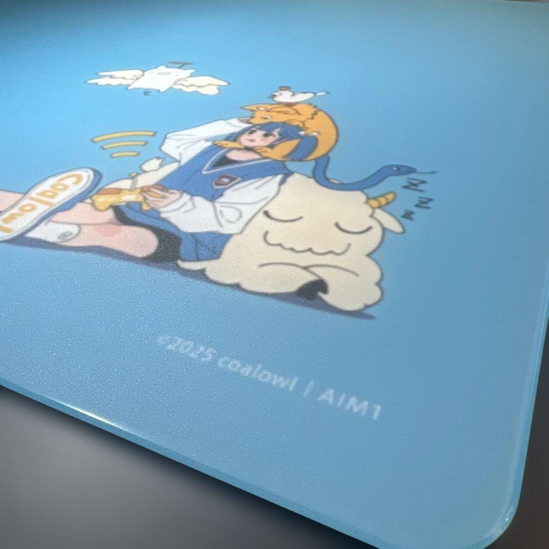 AIM1 叢雲　ガラスマウスパッド　caolowlコラボモデル