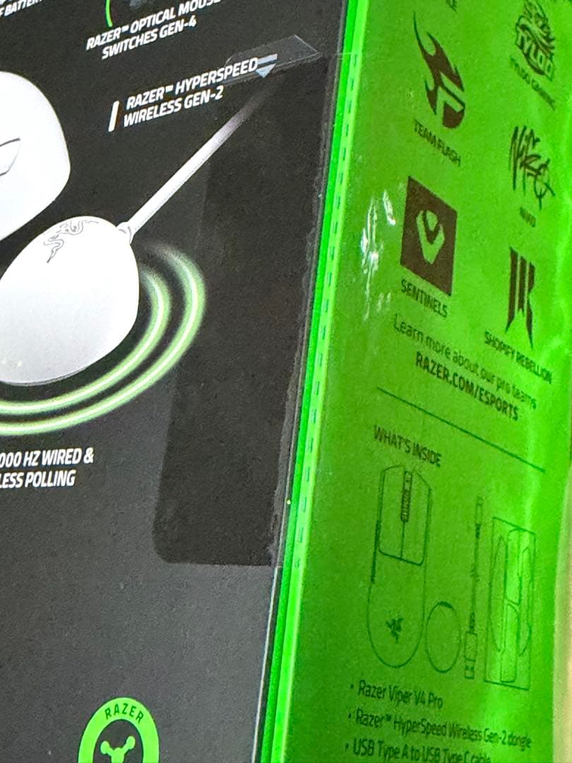 razer viper v4 pro 新品未開封