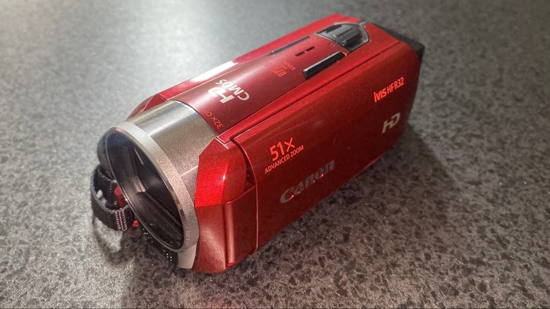 楽一番 Canon iVIS HF R32 レッド