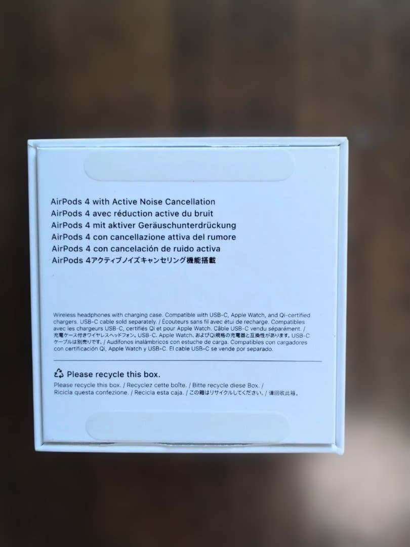 AirPods4 (第4世代) アクティブノイズキャンセル搭載モデル