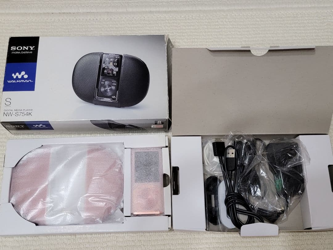 【美品】SONY NW-S754K PI 8GB デジタルメディアプレーヤー