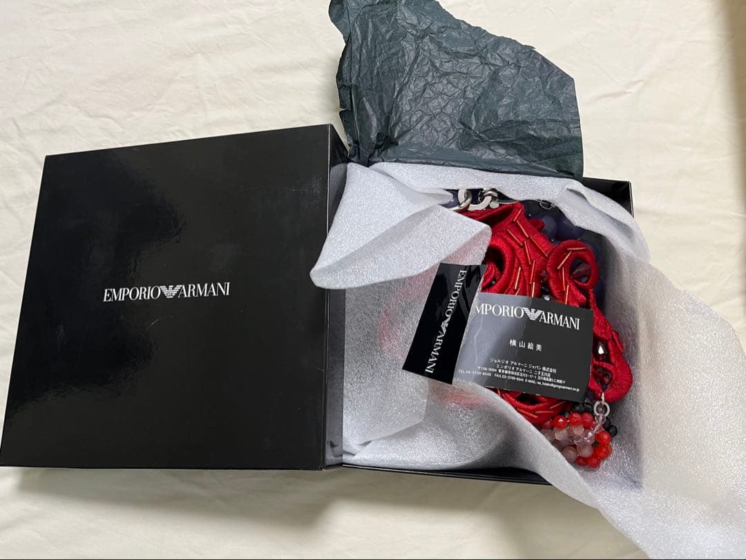 EMPORIO ARMANI ハンドメイドネックレス
