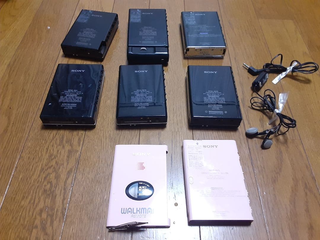 SONY WALKMAN カセットプレーヤー WM-609外6台　ジャンク