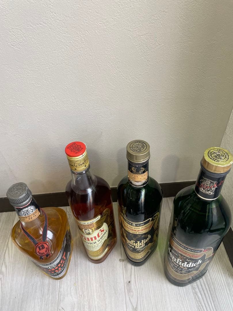 Grant's & Glenfiddich スコッチウイスキー 4本セット
