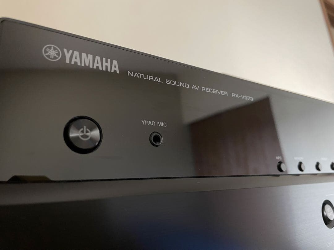 ヤマハ YAMAHA RX-V373 AVレシーバー リモコン付