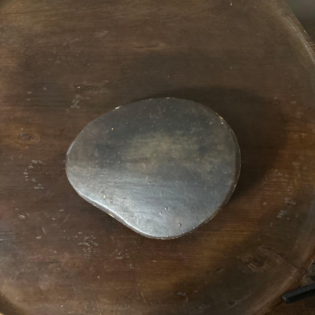 古備前　片口鉢　水差し　蓋付き　江戸時代骨董　アンティーク　懐石　茶道具　検李朝