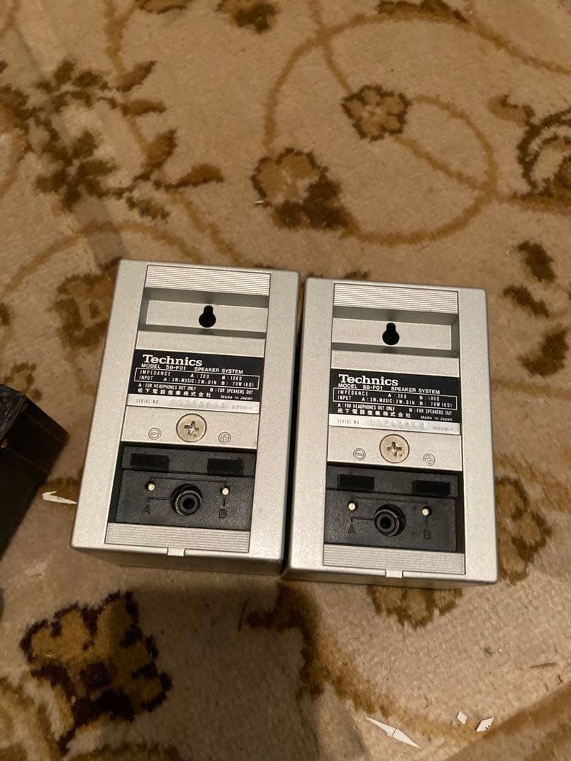 Technics SB-EX3 スピーカー シルバー