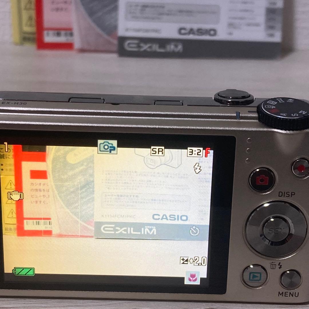 CASIO EXILIM EX-H30 カシオ エクシリム デジカメ ゴールド