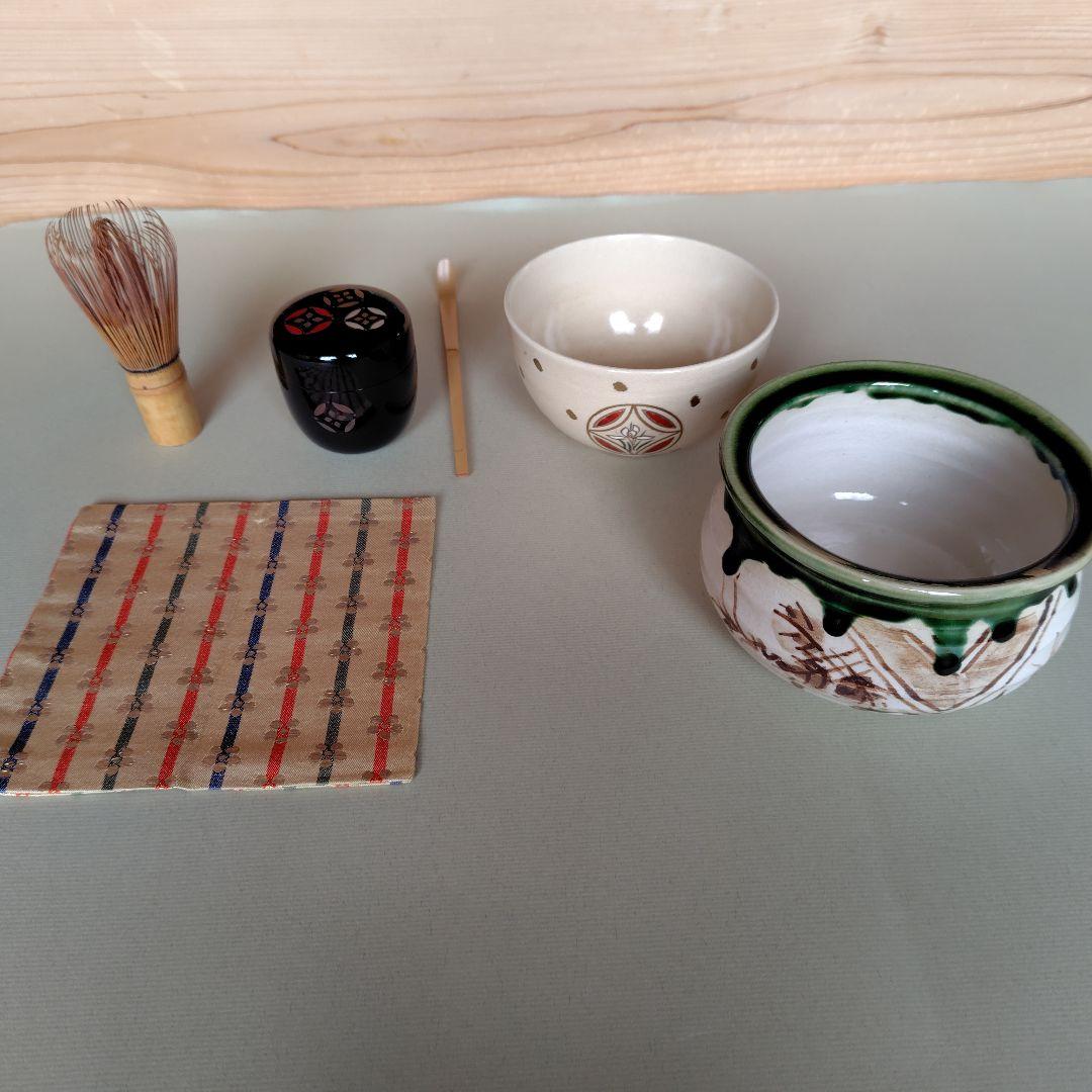 千歳盆 ・花型盆（盆略点前盆） 木製　茶道具　裏千家
