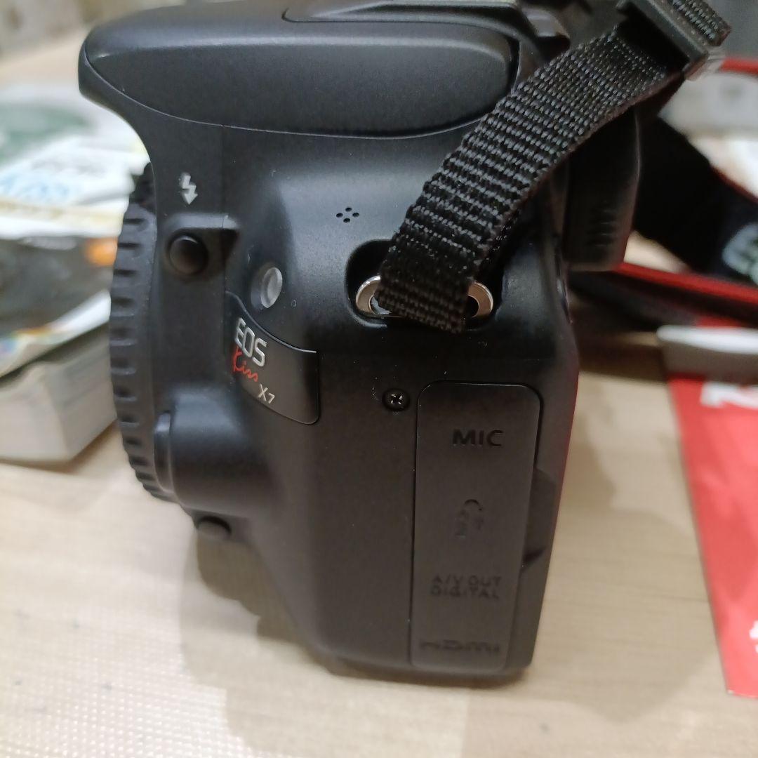 【Canon EOS Kiss X7 ダブルズームキット＆60mmレンズ＆本
