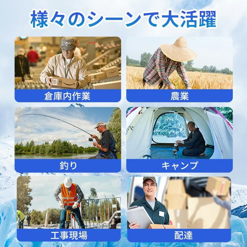 早い者勝ち 空調服用 バッテリー ファンセット 4段階調節 空調ウェア 24V