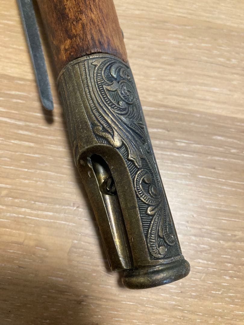 西洋火縄銃 装飾銃　古式銃 フリントロック式アンティークピストル