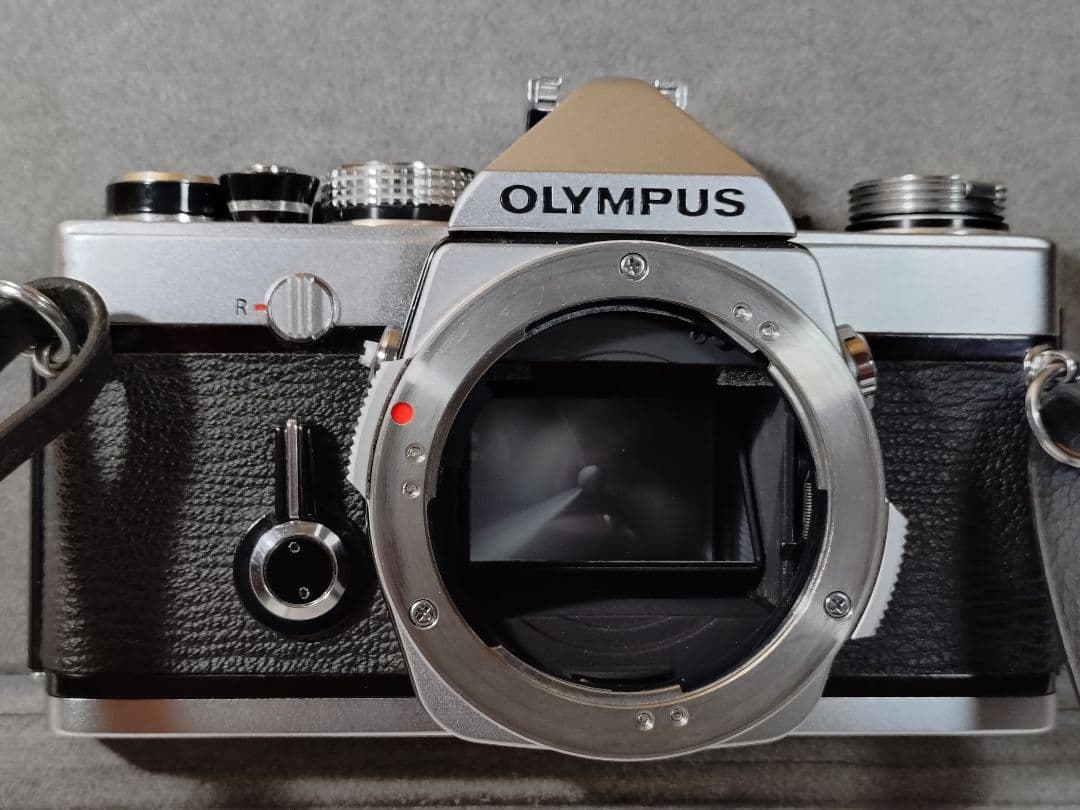 値下中【モルト貼替済】OLYMPUS OM-1/50mm1.8レンズ付き