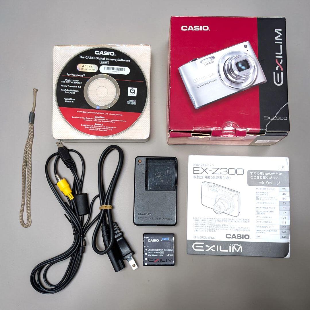 人気色 動作確認済 CASIO EX-Z300 デジカメ ピンク 充電器